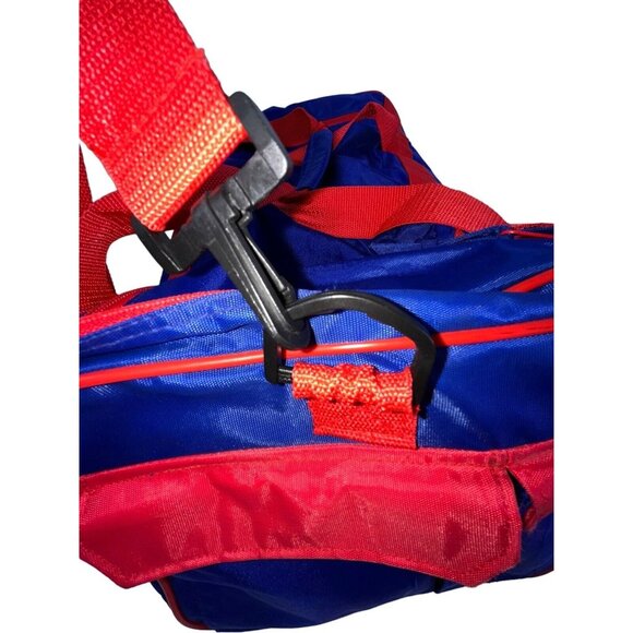 Snickers Athletic Soccer Football Duffel Sport Bag Vtg 1990 Candy Advertisement - Picture 6 of 11